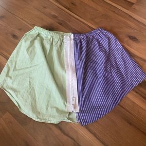 One of a kind vintage remade skirt (can be worn as a top) from LF size S/M